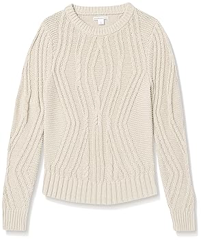 Amazon.com: Amazon Essentials Women's 100% Cotton Crewneck